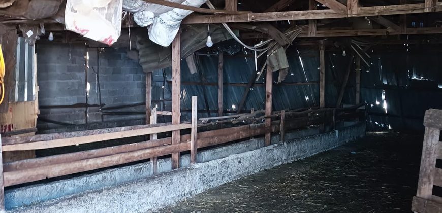 იყიდება მიწის ნაკვეთი, ფერმით ქ. გორის რაიონ, სოფ. ნადარბაზევი